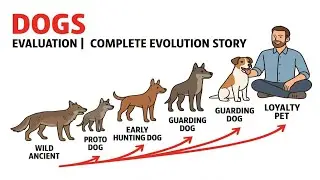 Dogs Evolution | How Wolves Transformed Into Humans Loyal Best Friend | Complete Evolution Story