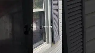 How to replace the shutters window shutters tips ￼