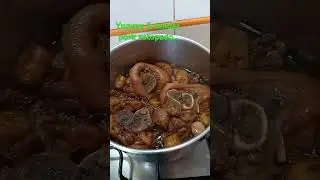 PORK Estopado so yummy & tender ..cooking with low heat fire  #cooking  #yummyrecipe #simplecooking