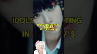 Idols promoting brands in their music videos ⚡️ #kpop #shorts