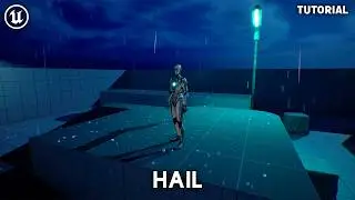 How to make hail in Unreal Engine 5