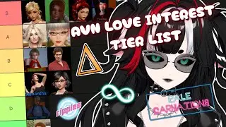 ADULT VISUAL NOVEL LOVE-INTEREST TIER LIST (That I've Played)