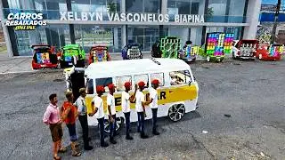CARROS REBAIXADOS ONLINE | VOLTA AS AULAS LEVANDO ALUNOS PARA FESTA DE KOMBI ESCOLAR
