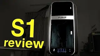 I review the FLSUN S1 3D printer - yes, it is THAT fast!