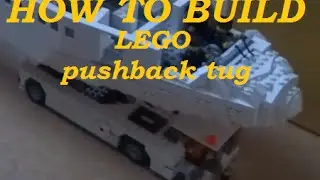 How to build LEGO pushback tug
