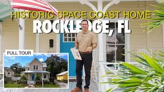 Historic Home Tour on the Space Coast | Indian River Views | 23 Barton Ave, Rockledge FL