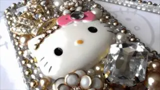 Hello Kitty Gold iPhone 4 Case
