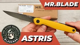Нож Mr.Blade Astris Gen.2, D2 Tool Steel, G10 Yellow, MB700-BSW/YL