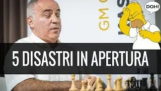5 DISASTRI in Apertura col Gambetto di Re