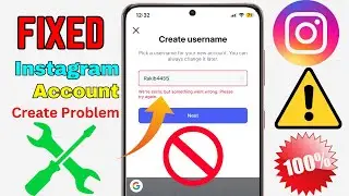 How to Fix Can't Create New Instagram Account | Instagram Not Creating Account