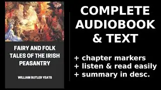 Fairy and Folk Tales of the Irish Peasantry ⭐ By William Butler Yeats. FULL Audiobook