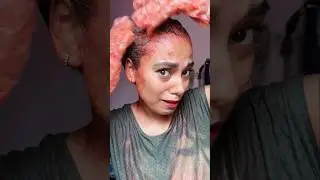 Hair Color Using 2 Different Shade😭 Challenge #challenge #funnychallenge #missgarg #shorts #funny