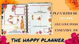 The Happy Planner ~Spring Plan with me ~Dashboard layout