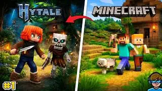 This Game Is Better Than I Think 😳 | Hytale Gameplay in Hindi #1 ( FIRST LOOK )