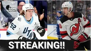 GAME NIGHT: The Devils & Mammoth are STREAKING, a new LOW for the Rangers, another Sharks SHOOTOUT