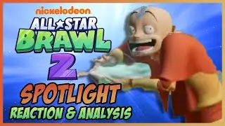 Nickelodeon All-Star Brawl 2: Aang Spotlight Reaction + Analysis