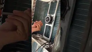 Air conditioner outdoor ￼ fan motor change