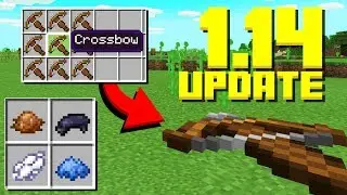 NEW CROSSBOWS! New Items, Panda Update (Minecraft 1.14 Snapshot)
