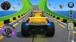 Monster Truck Mega Ramp Impossible Driver - Monster Truck Mega Ramp Racing - Android Gameplay