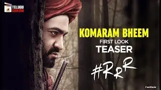 Jr NTR Komaram Bheem First Look TEASER | RRR Movie | Ram Charan | SS Rajamouli | Keeravani |Fan Made