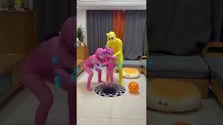 Simon trying to hurt little Pinki