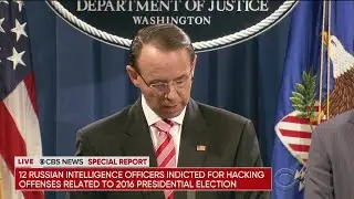 12 Russian Officers Indicted For Hacking During The 2016 Election