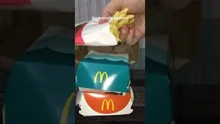 Mcdonalds Filet-o-Fish Burger and Spicy McCrispy Burger , Score 4/10 #shorts #food #burger #foodie