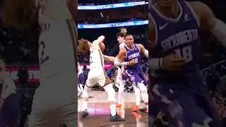 FLAGRANT FOUL! Russell Westbrook got a flagrant foul after locking the arm of Brandin Podziemski!