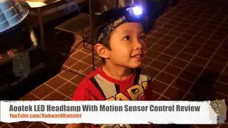 Aootek LED Headlamp With Motion Sensor Control Review