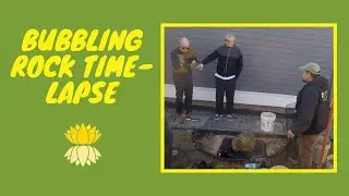 Bubbling Rock Time Lapse