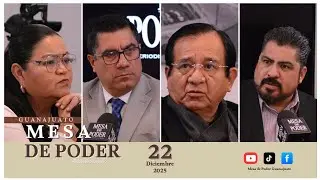 MESA DE PODER - Entrevista con Juan Miguel Ramírez, Presidente Municipal de Celaya 22 Diciembre 2025