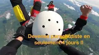 Devenir parachutiste, stage PAC, apprentissage du parachutisme, formation de saut en parachute