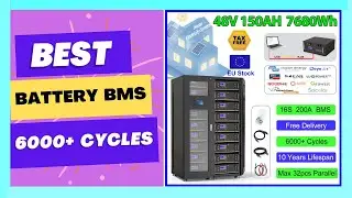 150Ah 100Ah 200Ah Battery Pack 6000+ Cycles Built-in 16S 100A 150A 200A BMS
