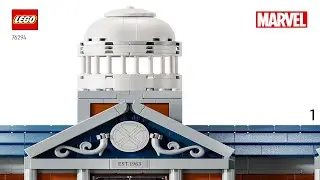 LEGO instructions - Marvel - 76294 - X-Men -  X-Mansion (Book 1)