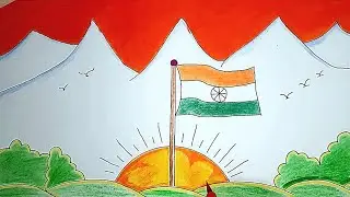 Republic Day Drawing / How to Draw Republic Day Poster Easy Step By Step / 26 January Drawing 2026