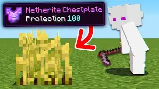Minecraft, But Farming Drops Are OP Items...