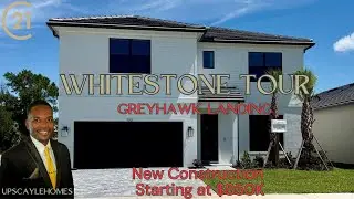 Whitestone Model Tour | 5 BR New Luxury Home In Palm Beach County | GreyHawk Landing By DiVosta