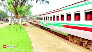 সুপার স্পিডি রুপসা সীমান্ত এক্সপ্রেস ইন আউট || Super Speedy Rupsha Simanta Express Azimnagar In-Out