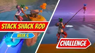 FORTNITE CHALLENGES GUIDE - Catch A Weapon At Stack Shack!