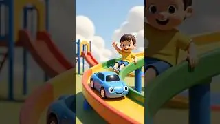 Tiny Cars Color Adventure for Kids 🚗🌈#kidsshorts#nurseryrhymes#forkids