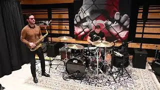 Mimmo Radogna - sax e batteria - California Love