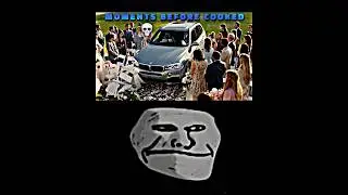 BMW car commercial troll face meme 🗿 | #shorts