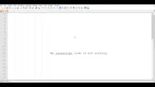 My javascript code is not working ?