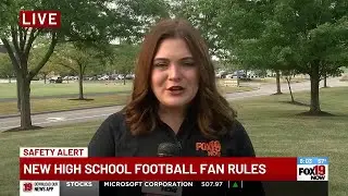 New rules for high school football fans