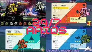 24/7 Shiny Raids! Herba Mystica & Exp Candy Raids! PokeMon Scarlet & Violet Switch 2