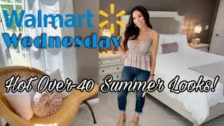 WALMART WEDNESDAY|Hot Over-40 Summer Looks|Try-On HAUL|Silviax Personalized Jewelry|#walmart #2021