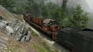 3 MAKİNE 150 VAGON Derail Valley PC