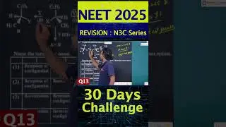 NEET 2025 Revision Q13 Halogen derivative #neetpreparation #30dayschallenge