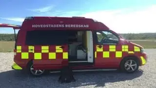 Greater Copenhagen Fire Dept  UAV support vehicle