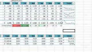 Make over a household budget with Excel 2010&rlm;.mp4